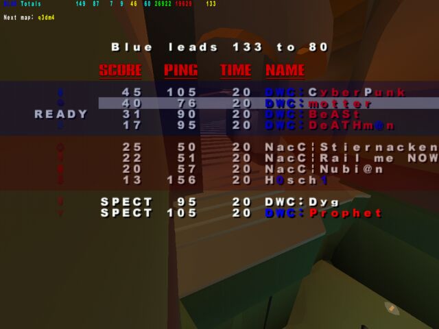 Screenshot des Clanwars gegen NacC