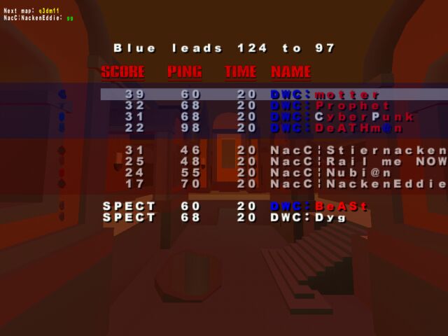 Screenshot des Clanwars gegen NacC