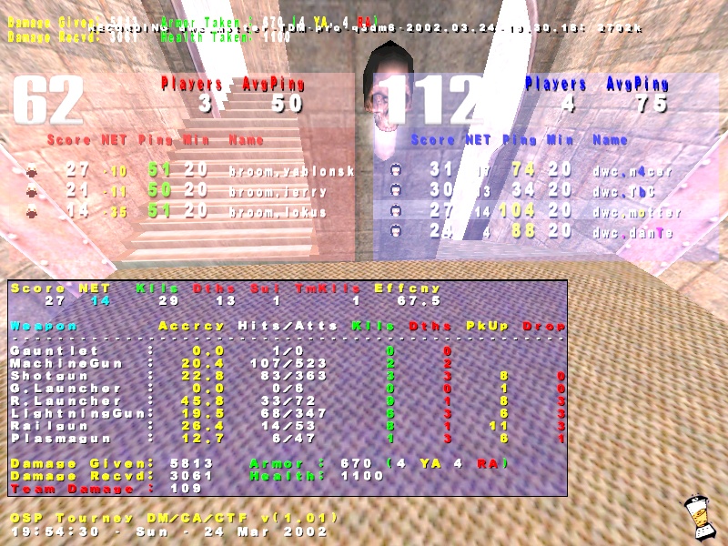 Screenshot des Clanwars gegen BROOM