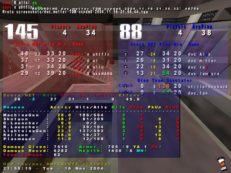 Screenshot des Clanwars gegen nAoS