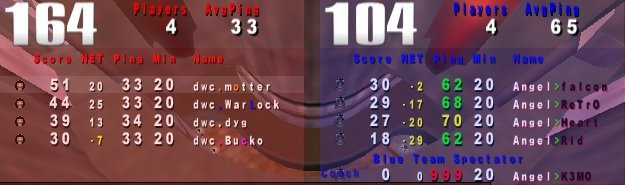 Screenshot des Clanwars gegen Angel